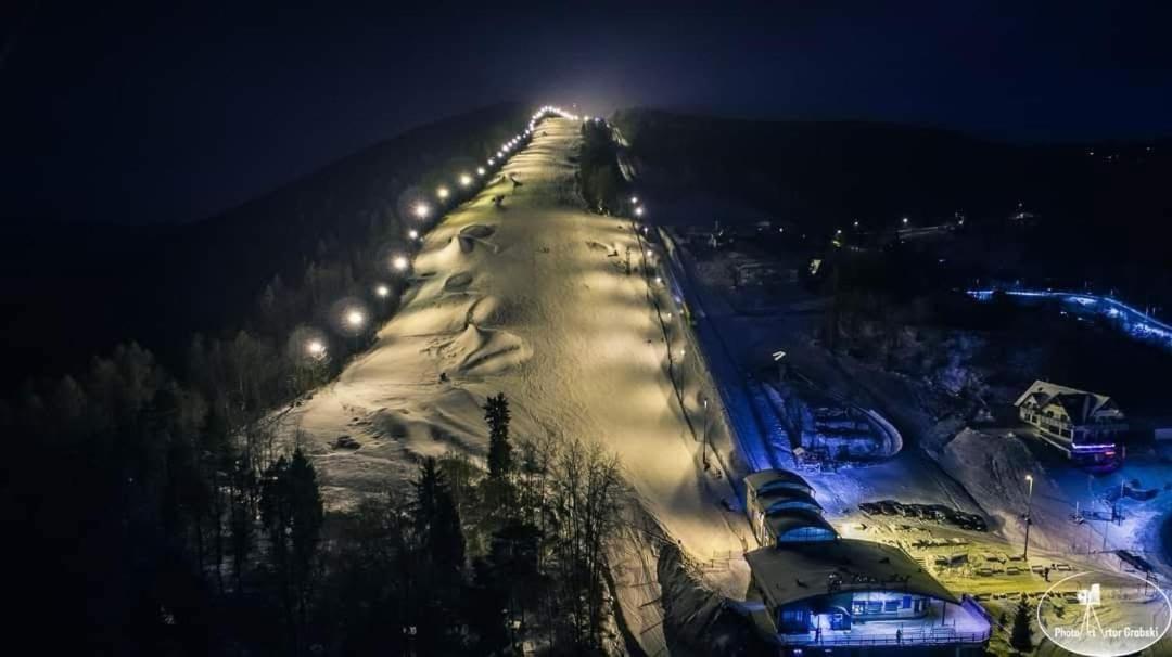 Willa Lesna Miedzybrodzie Bialskie Bagian luar foto